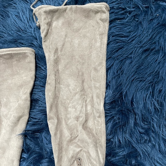Brand new over the knee taupe boots - Picture 2 of 4